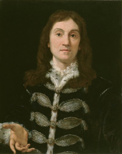 Portrait of a Man by Giovanni Battista Gaulli